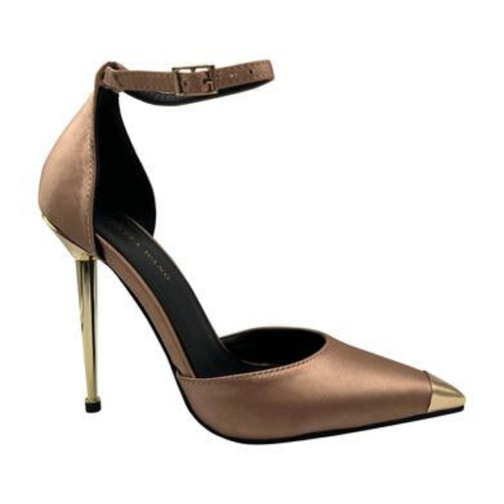 AZALEA WANG " THE BOWING BEAUTIFUL " CLASSIC TAN STILETTO ( BRAND NEW !! - Picture 3 of 5